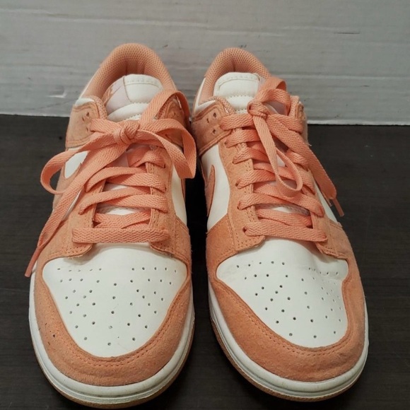 Nike Women's Coral and White Sneakers - Picture 2 of 5